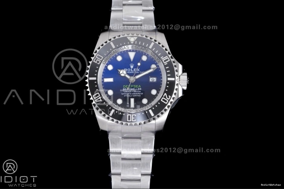 904L Sea-Dweller C+F Sea SS 1056 Blue Deep 1:1 Comfortable Case and Best Edition Bracelet 126660 Cameron VR 0226